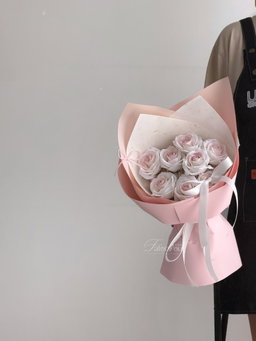 11 Stalk Soap Rose Bouquet 