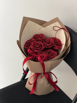 11 Stalk Soap Rose Bouquet 