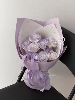 11 Stalk Soap Rose Bouquet 