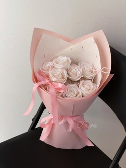 11 Stalk Soap Rose Bouquet 