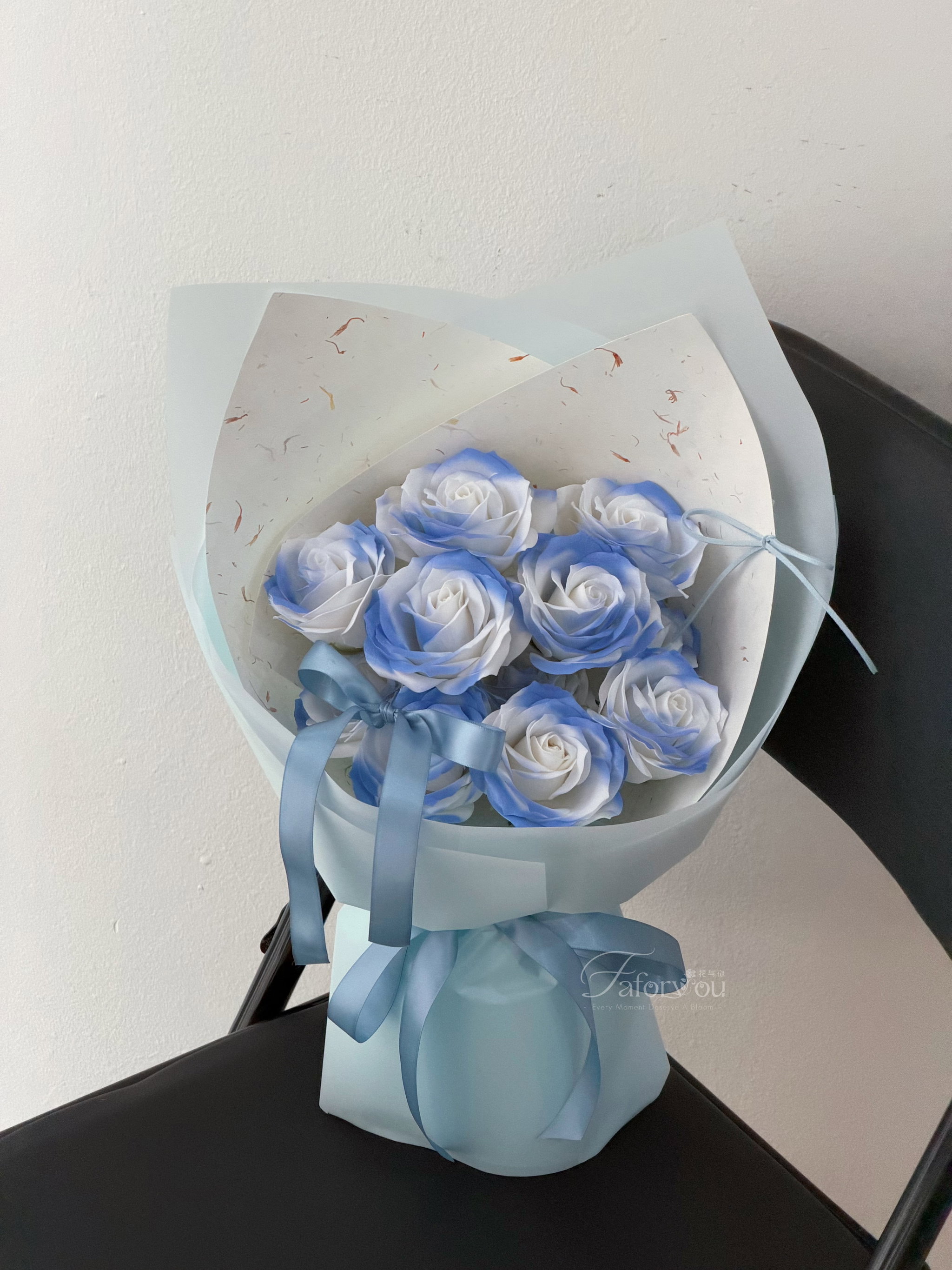 11 Stalk Soap Rose Bouquet _6