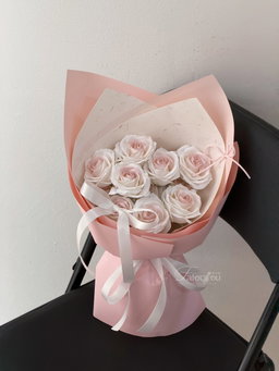 11 Stalk Soap Rose Bouquet 
