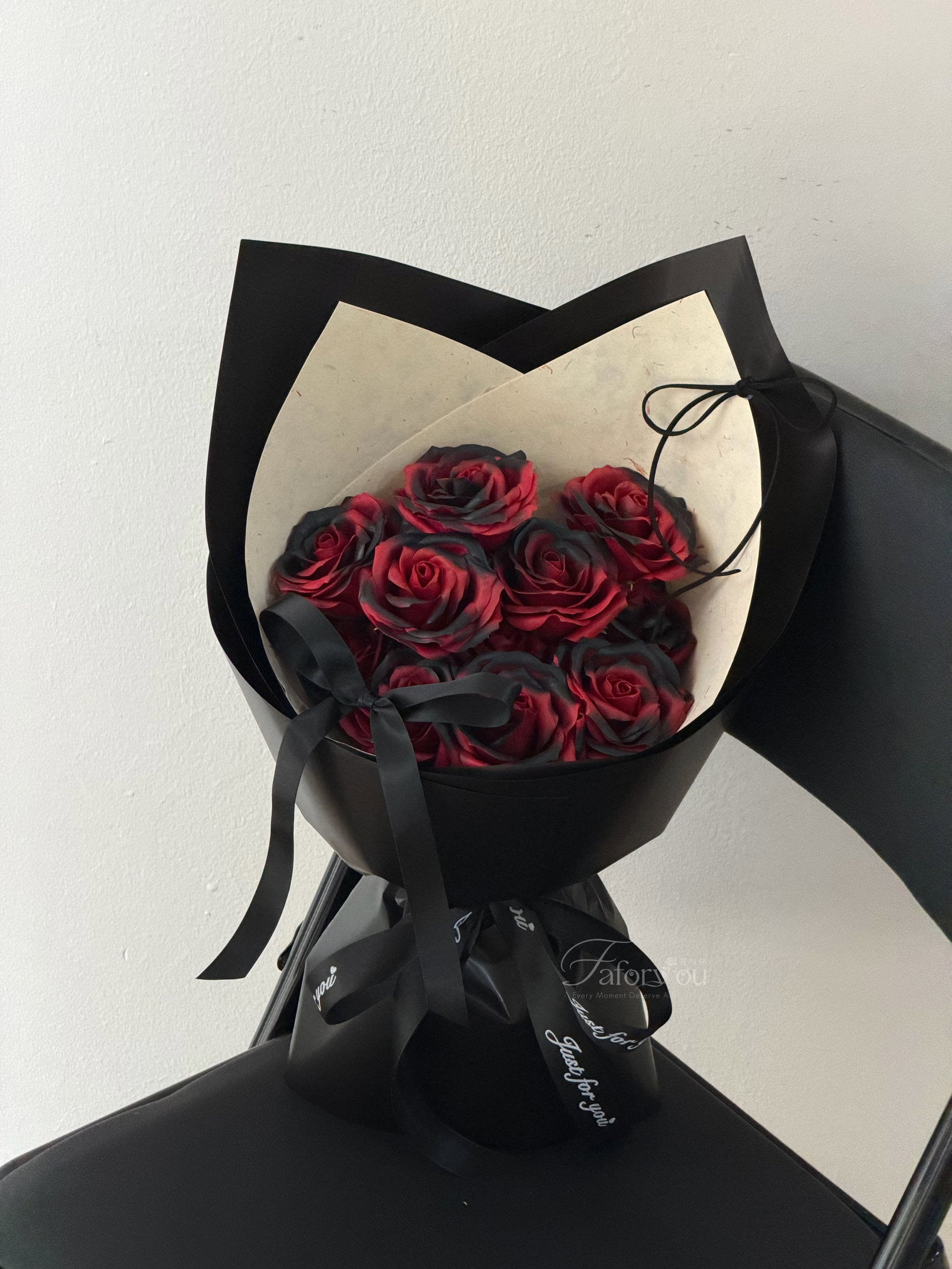 11 Stalk Soap Rose Bouquet _8