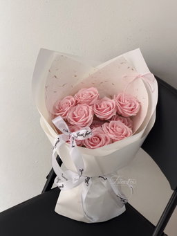 11 Stalk Soap Rose Bouquet 