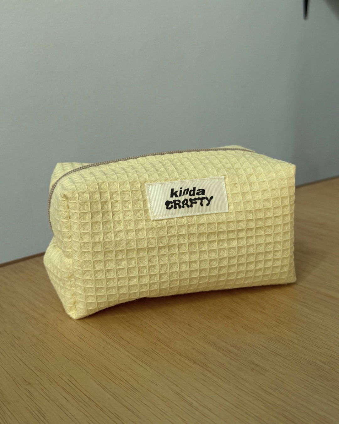 (Premium Fabric) Kinda Boxy Bag, Standard -  Banana Pudding_0