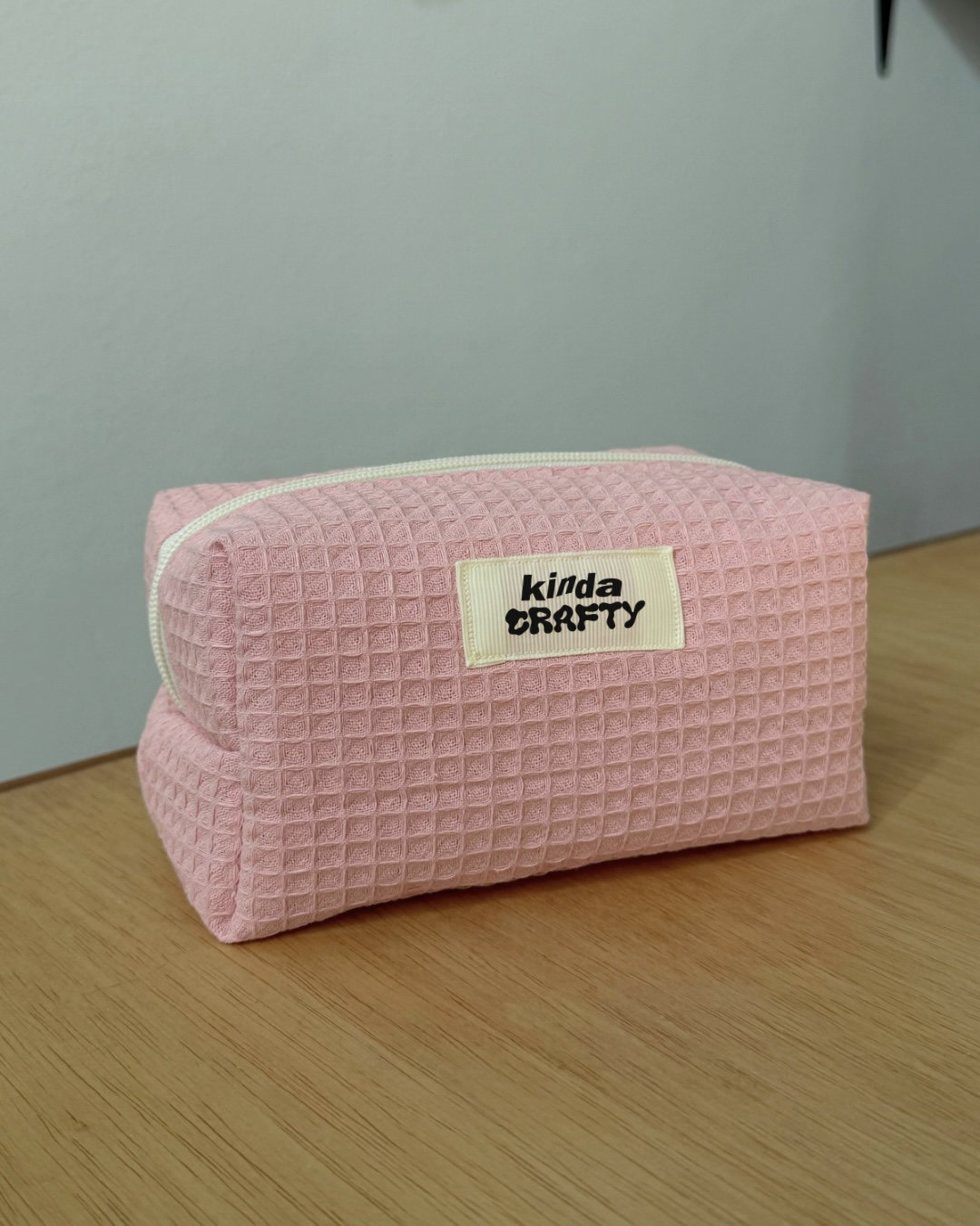(Premium Fabric) Kinda Boxy Bag, Standard - Strawberry Smoothie