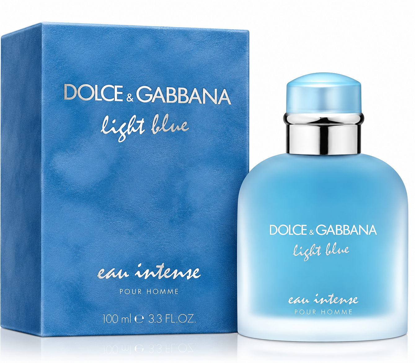 DOLCE & GABBANA LIGHT BLUE EAU INTENSE 100ML EDP FOR MEN_0