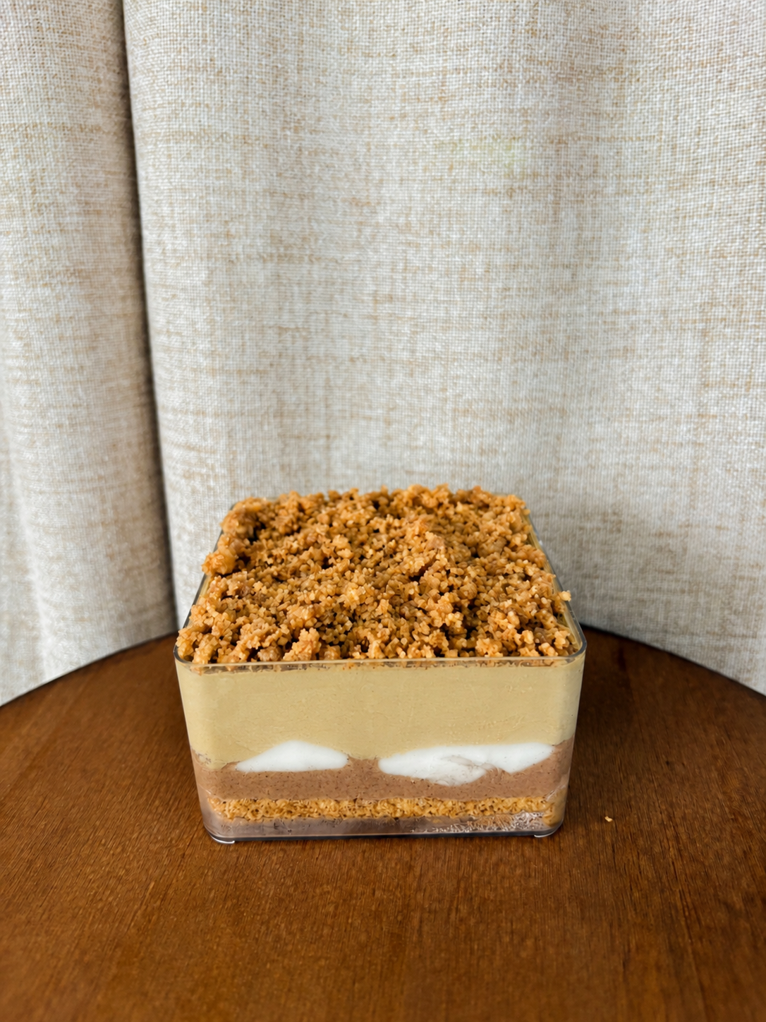 [preorders only] hojicha mochi cubes X roasted pistachio tub _0