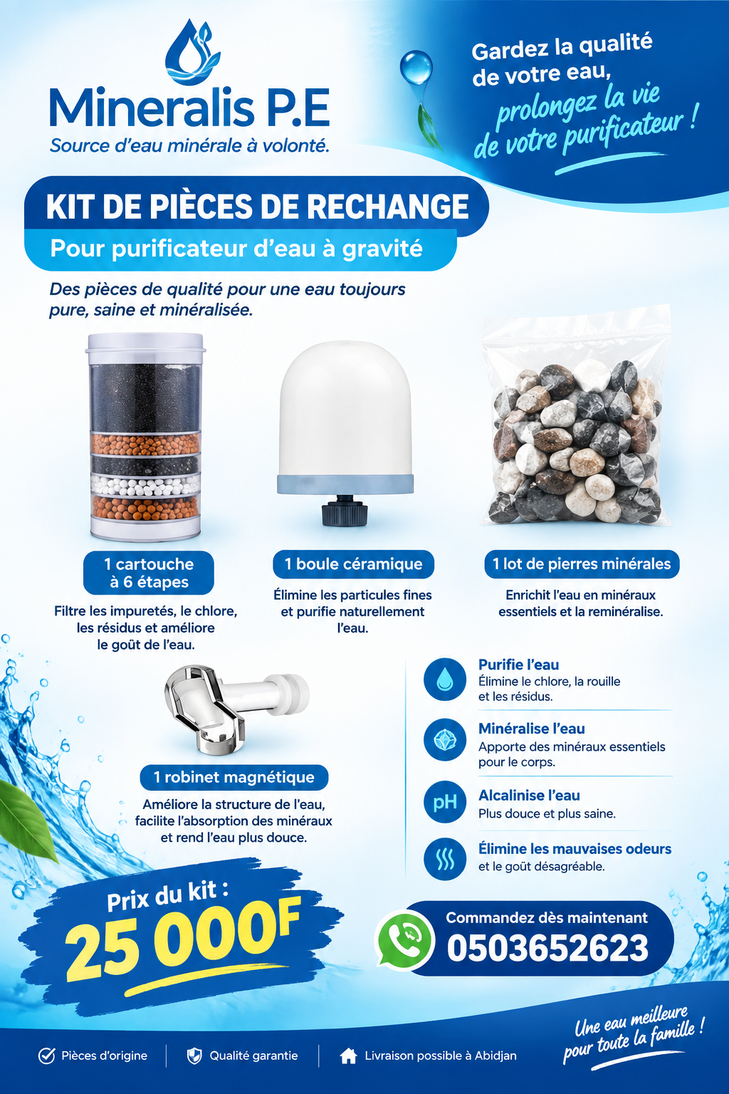 PIÈCES DE RECHANGE PREMIUM 