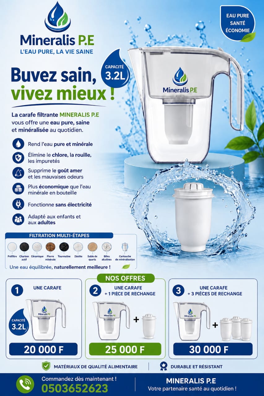 CARAFE+3 CARTOUCHES _0