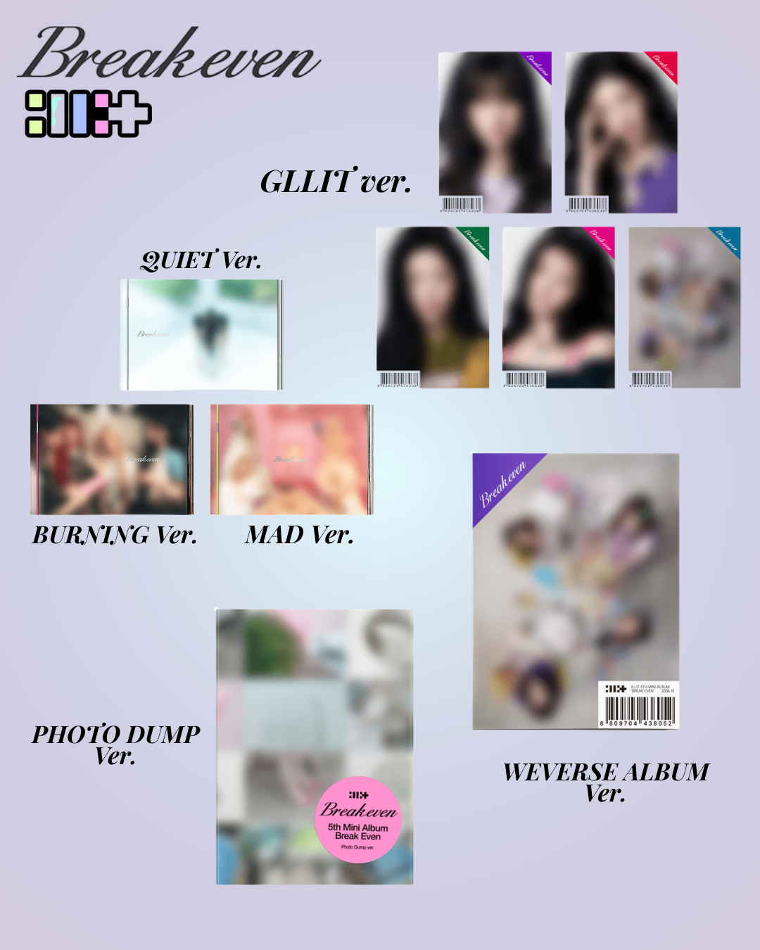 ILLIT - 5th Mini Album ‘BREAK EVEN’