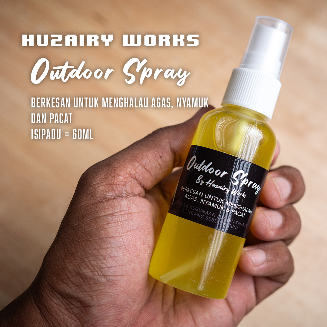 Huzairy Works Outdoor Spray