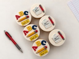 Teacher's day cupcake set of 6