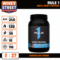 Rule 1 Whey Protein 2lbs