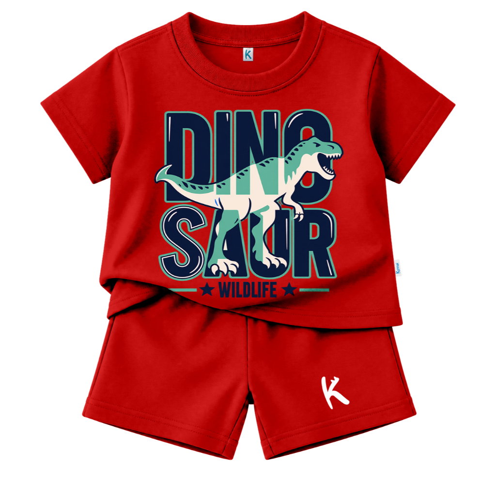 SETELAN PENDEK SERIES JURASSIC WAVE WILDLIFE DINO