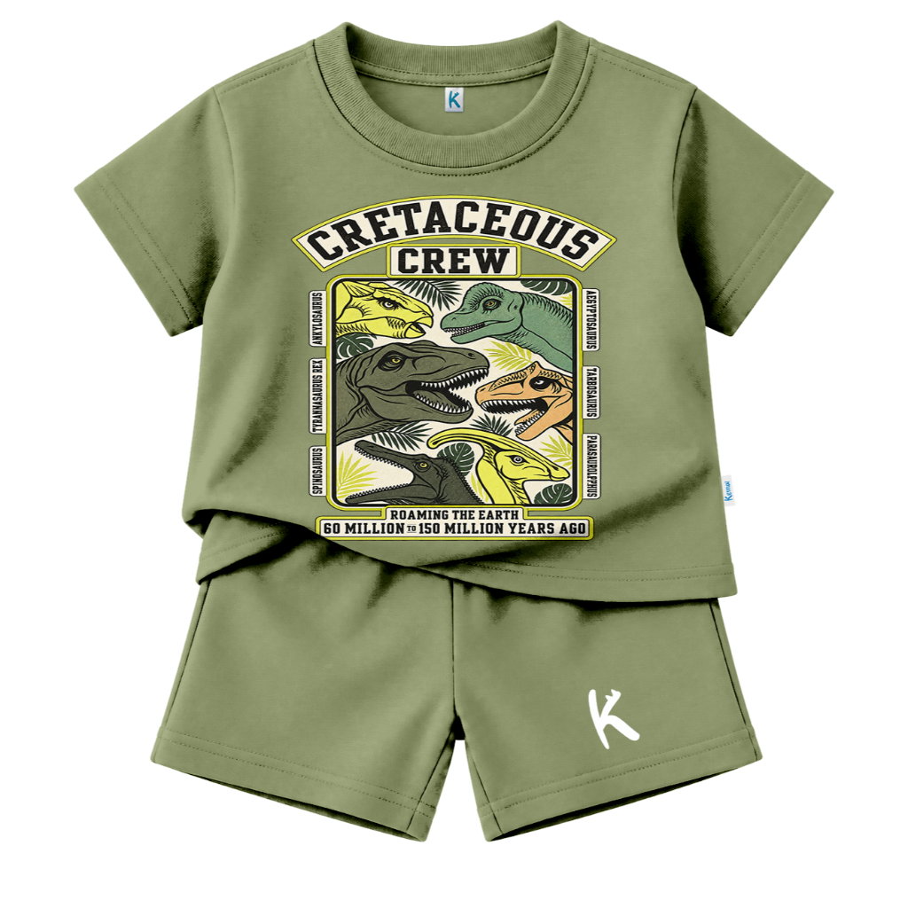 SETELAN PENDEK SERIES JURASSIC WAVE DINO CREW