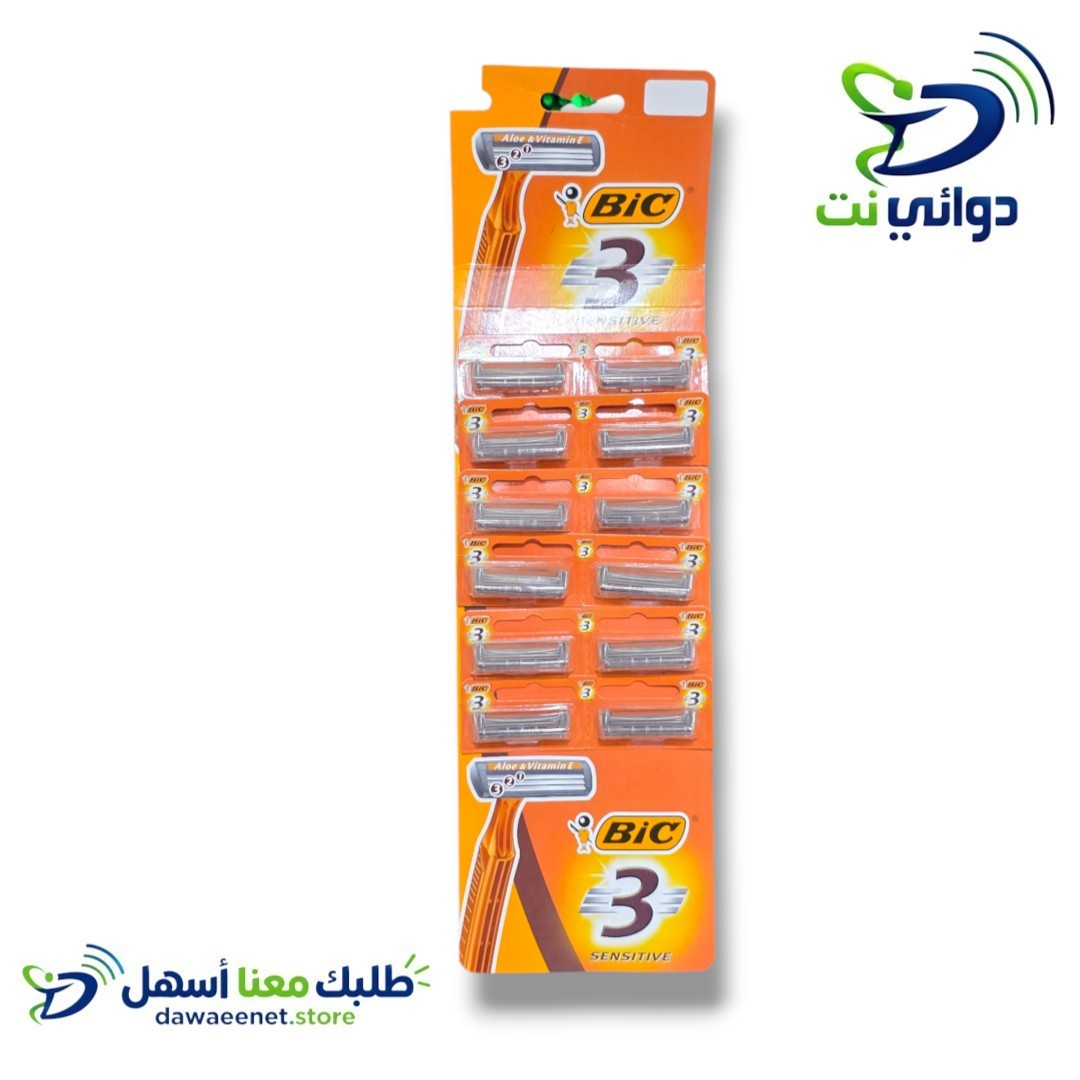 Bic مكينه حلاقة سفري بيك ٣ شفرات _0