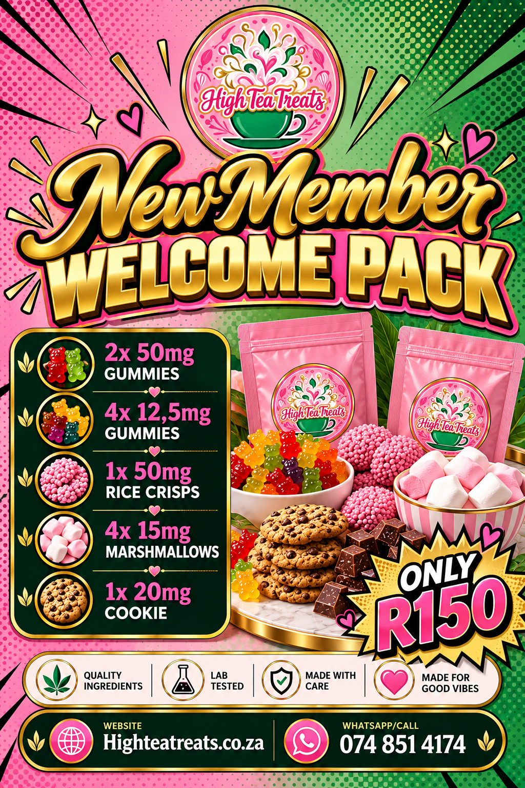 New Members Starter Pack 280mg