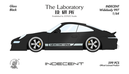 THE LABORATORY ZONZO MODEL 1/64 PORSCHE 997 INDECENT