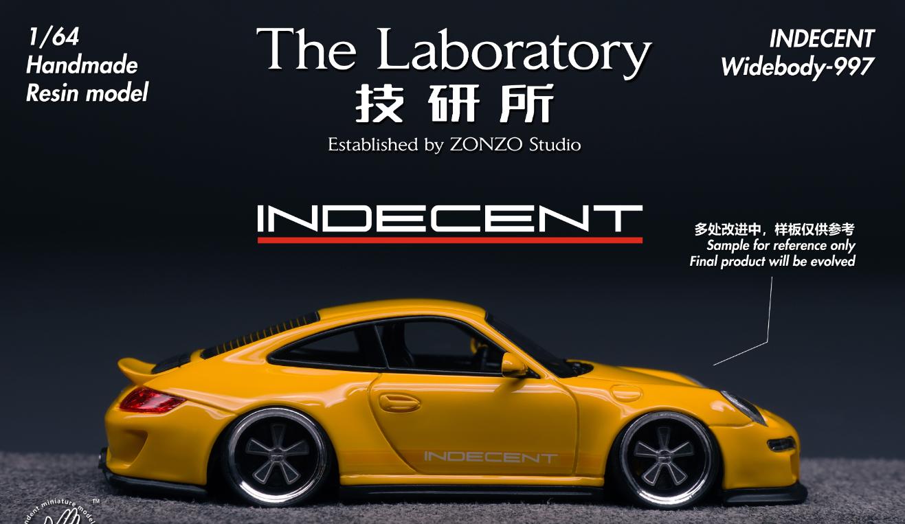 THE LABORATORY ZONZO MODEL 1/64 PORSCHE 997 INDECENT_2
