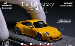 THE LABORATORY ZONZO MODEL 1/64 PORSCHE 997 INDECENT