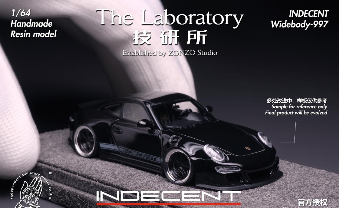 THE LABORATORY ZONZO MODEL 1/64 PORSCHE 997 INDECENT_1
