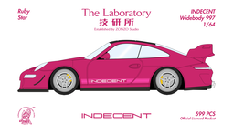 THE LABORATORY ZONZO MODEL 1/64 PORSCHE 997 INDECENT