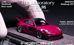 THE LABORATORY ZONZO MODEL 1/64 PORSCHE 997 INDECENT