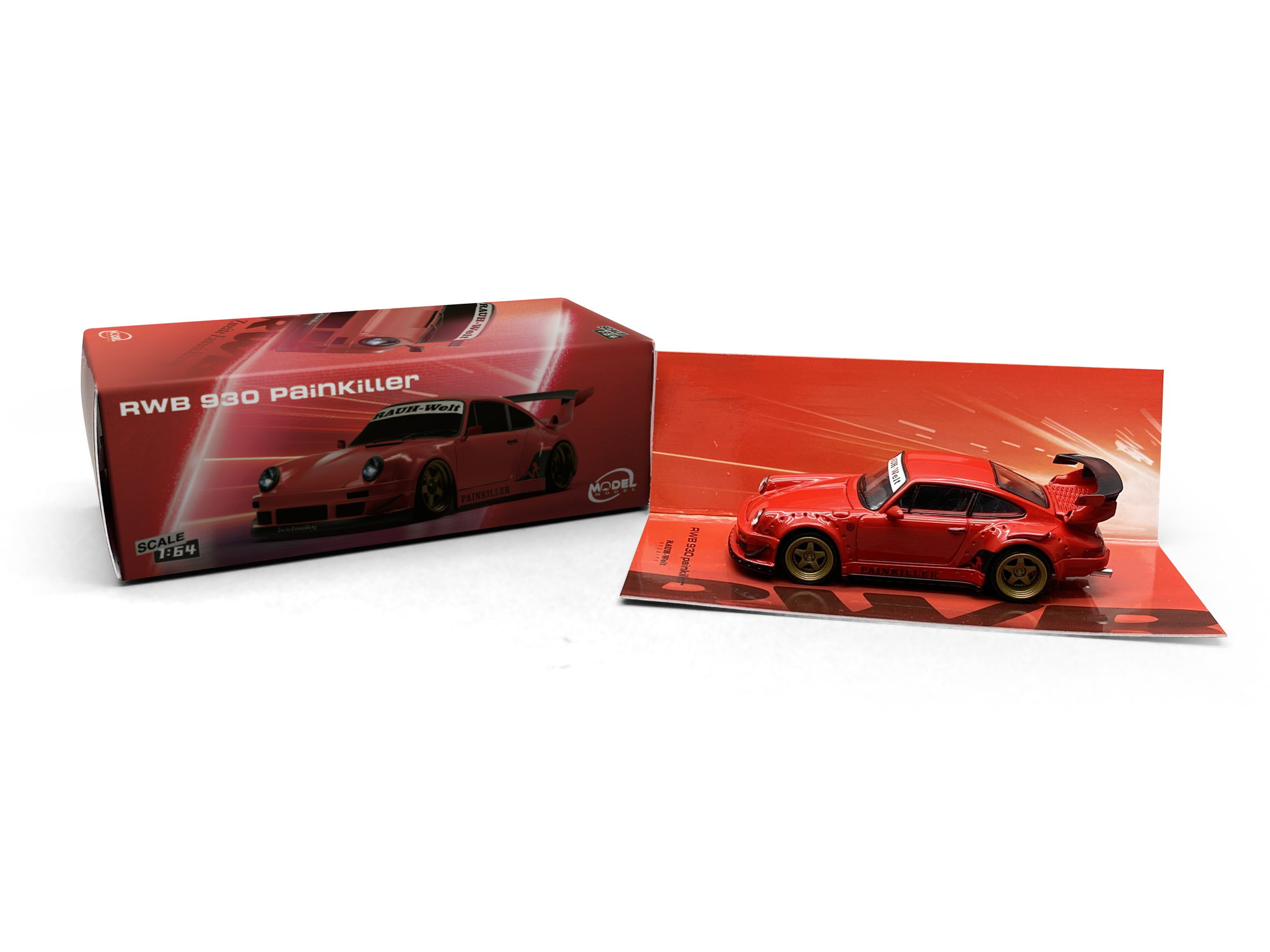 MODEL MODEL 1/64 PORSCHE RWB 930 - PAINKILLER_1