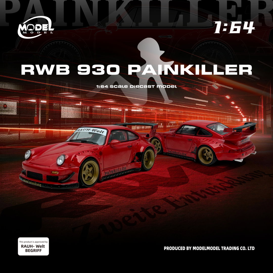 MODEL MODEL 1/64 PORSCHE RWB 930 - PAINKILLER