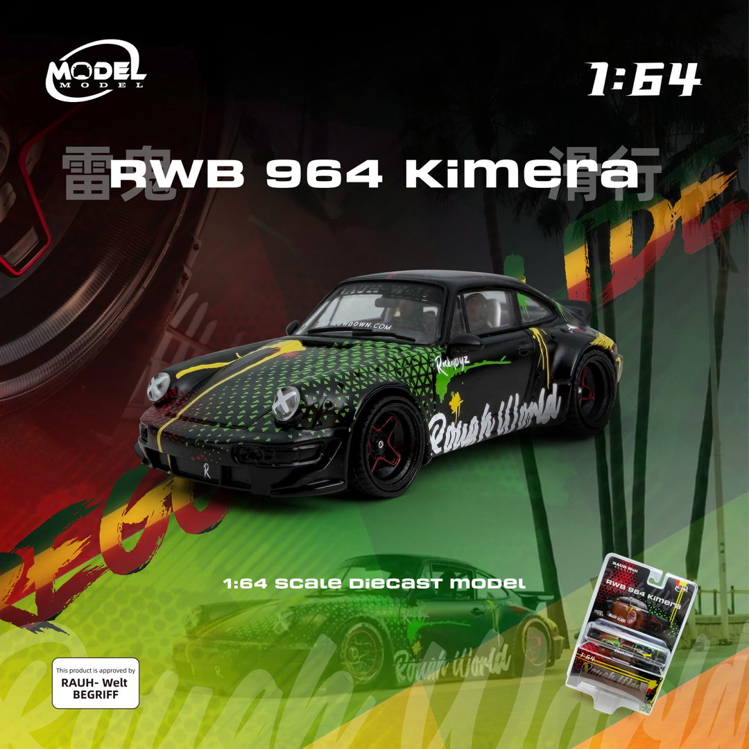 MODEL MODEL 1/64 PORSCHE RWB 964 - KIMERA