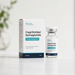 Cagrilintide/semaglutide 5mg+5mg/vial