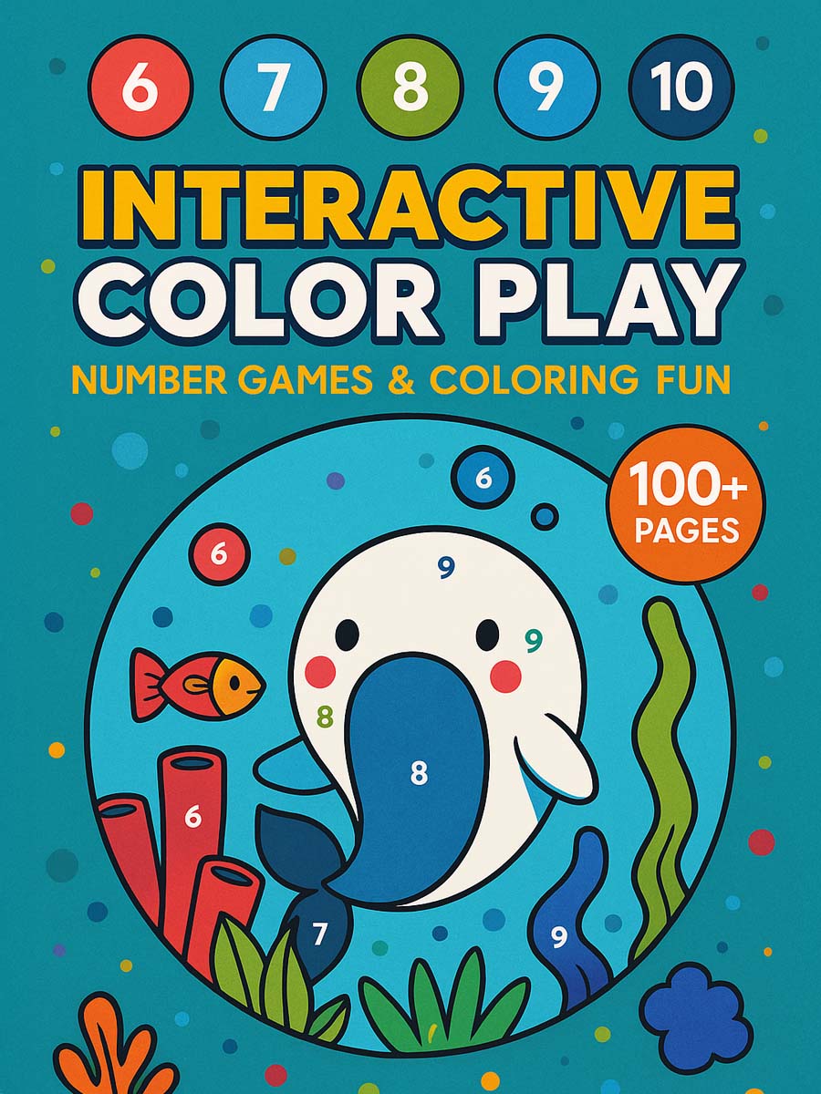 Interactive Colour Play  - Number Games & Activities To Colour_0
