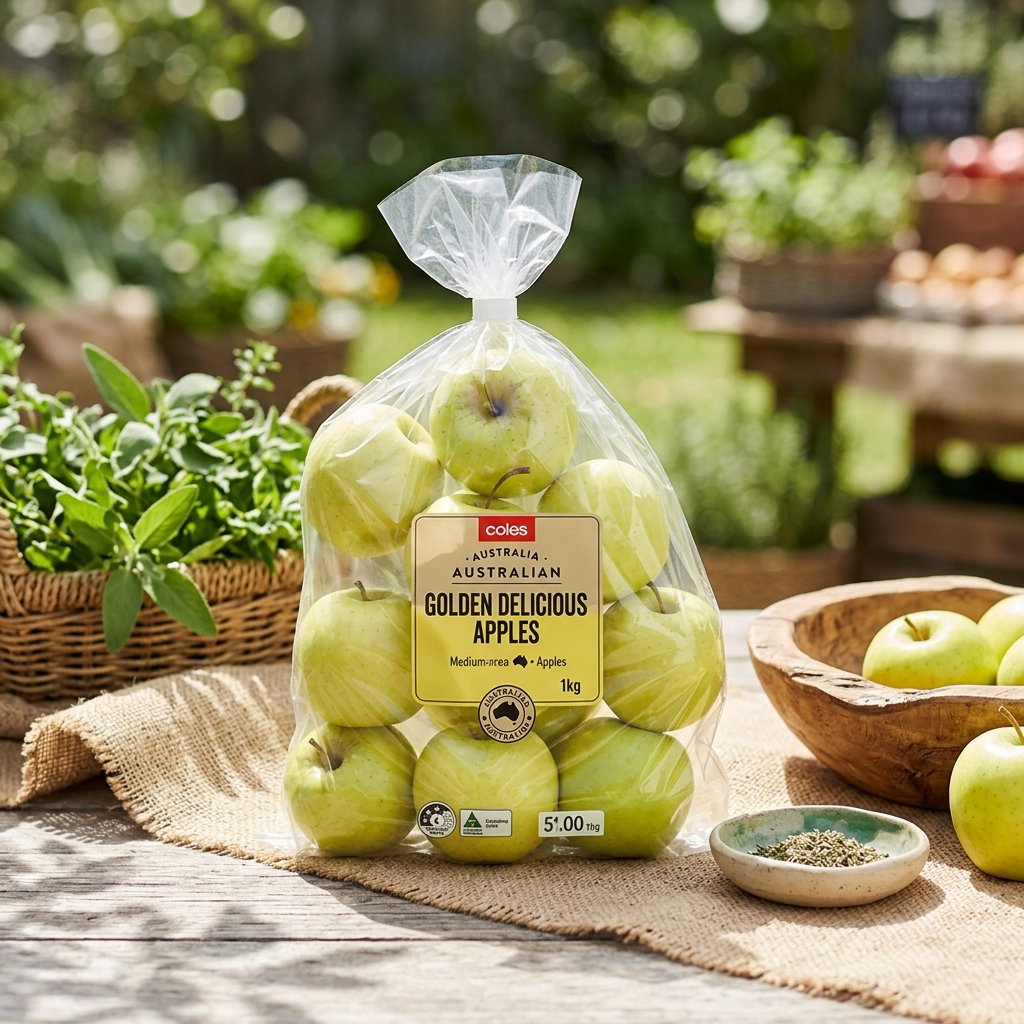 APPLES GOLDEN DELICIOUS 1KG