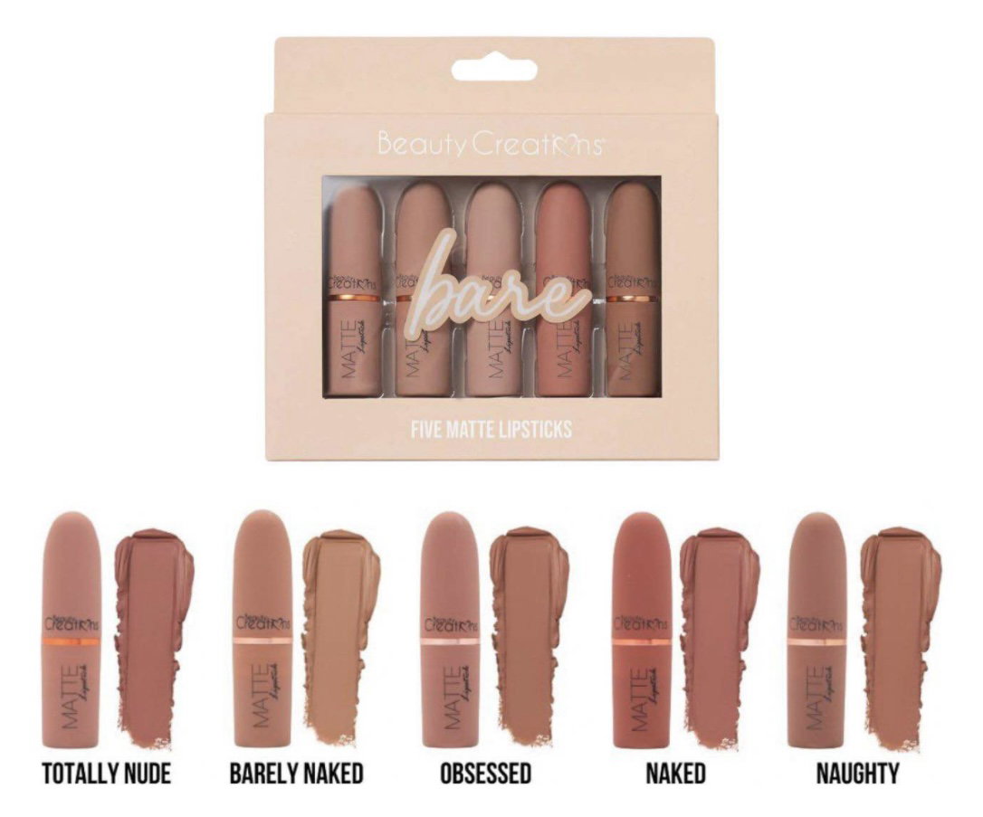 Labial Matte en Barra "Bare" - Beauty Creations_0
