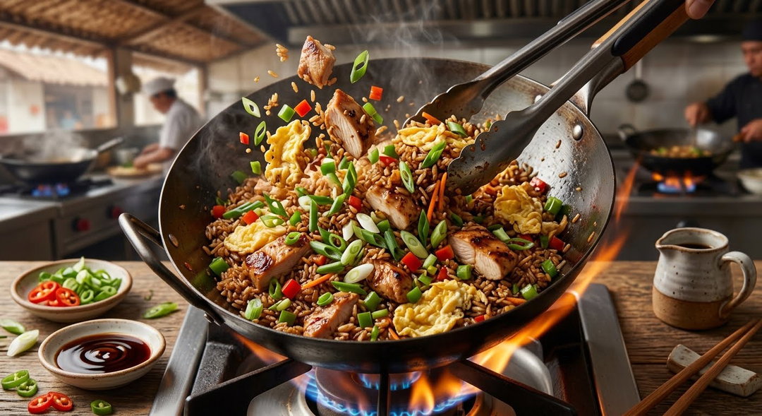 Arroz Chaufa de Pollo