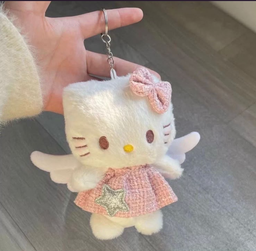 Hello Kitty Angel Keychain Plushie