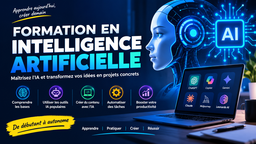 Formation-Intelligence-Artificielle. Guide complet pour débutant en 2026