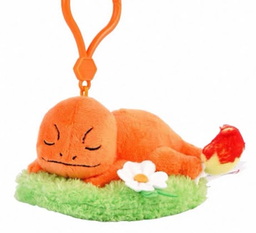 Sleeping Pokemon Keychain Plushie