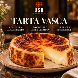 Tarta de queso Vasca