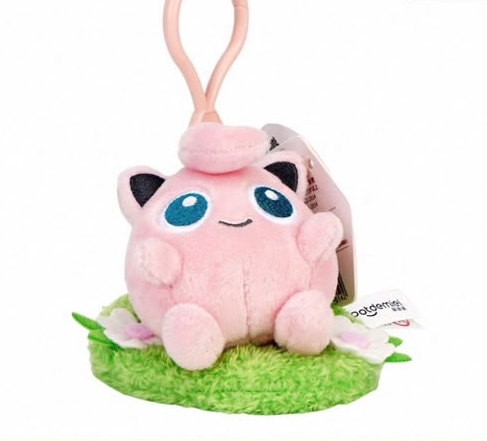 Sleeping Pokemon Keychain Plushie_5