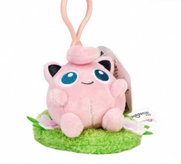 Sleeping Pokemon Keychain Plushie