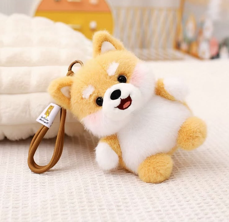 Suki Doggo Keychain Plushie