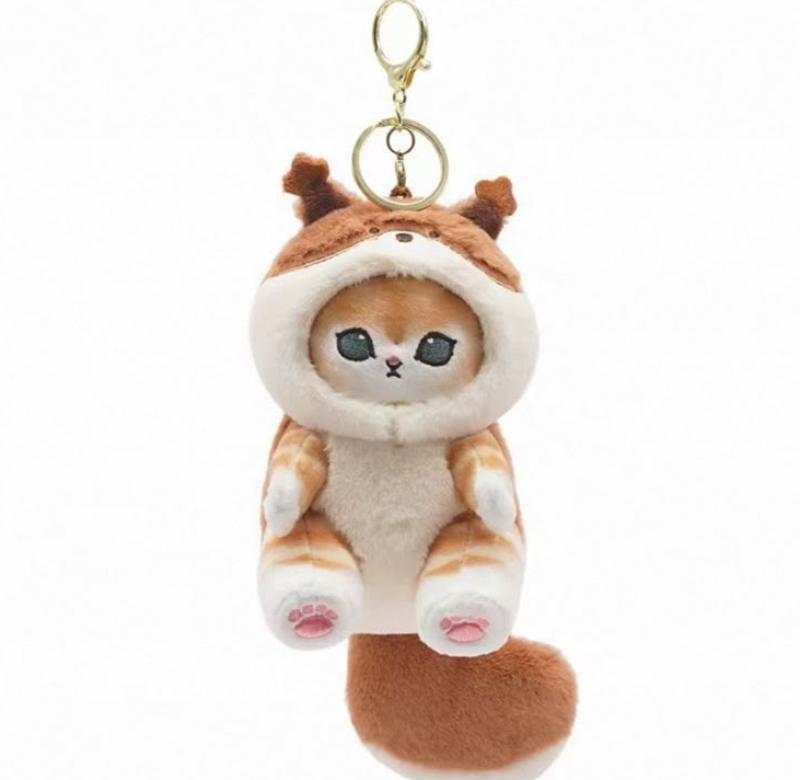 Mofusand Keychain Plushie_2