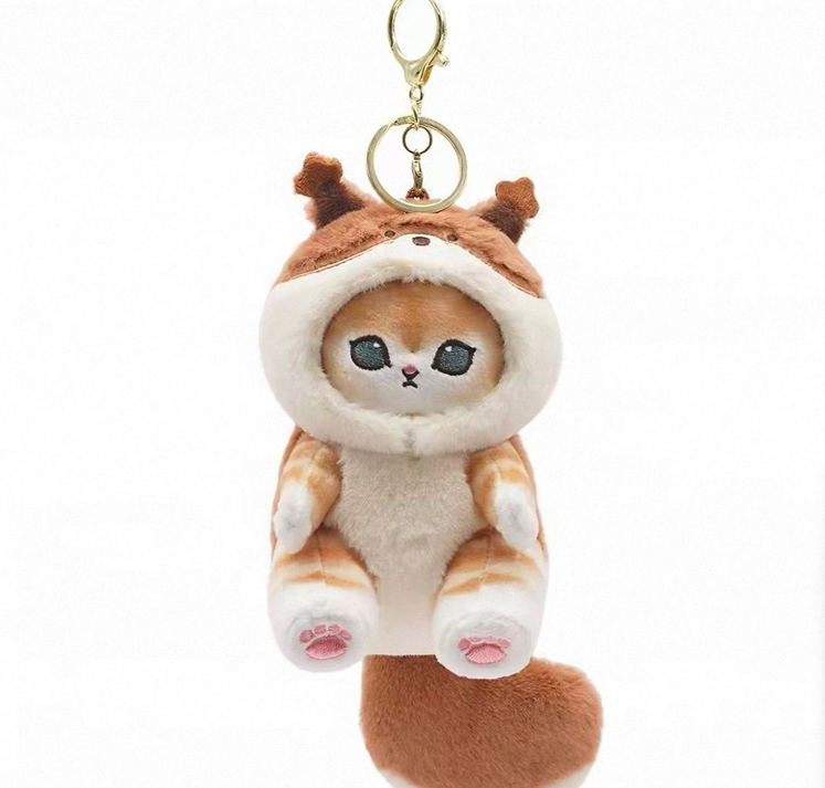 Mofusand Keychain Plushie_4