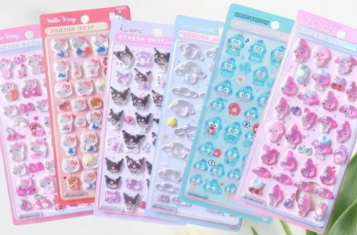 3D Sticker Sheet