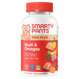 CUS012_🐻 🍓 🇺🇸 SmartyPants 兒童綜合維生素+Omega-3軟糖 (180 粒裝)
