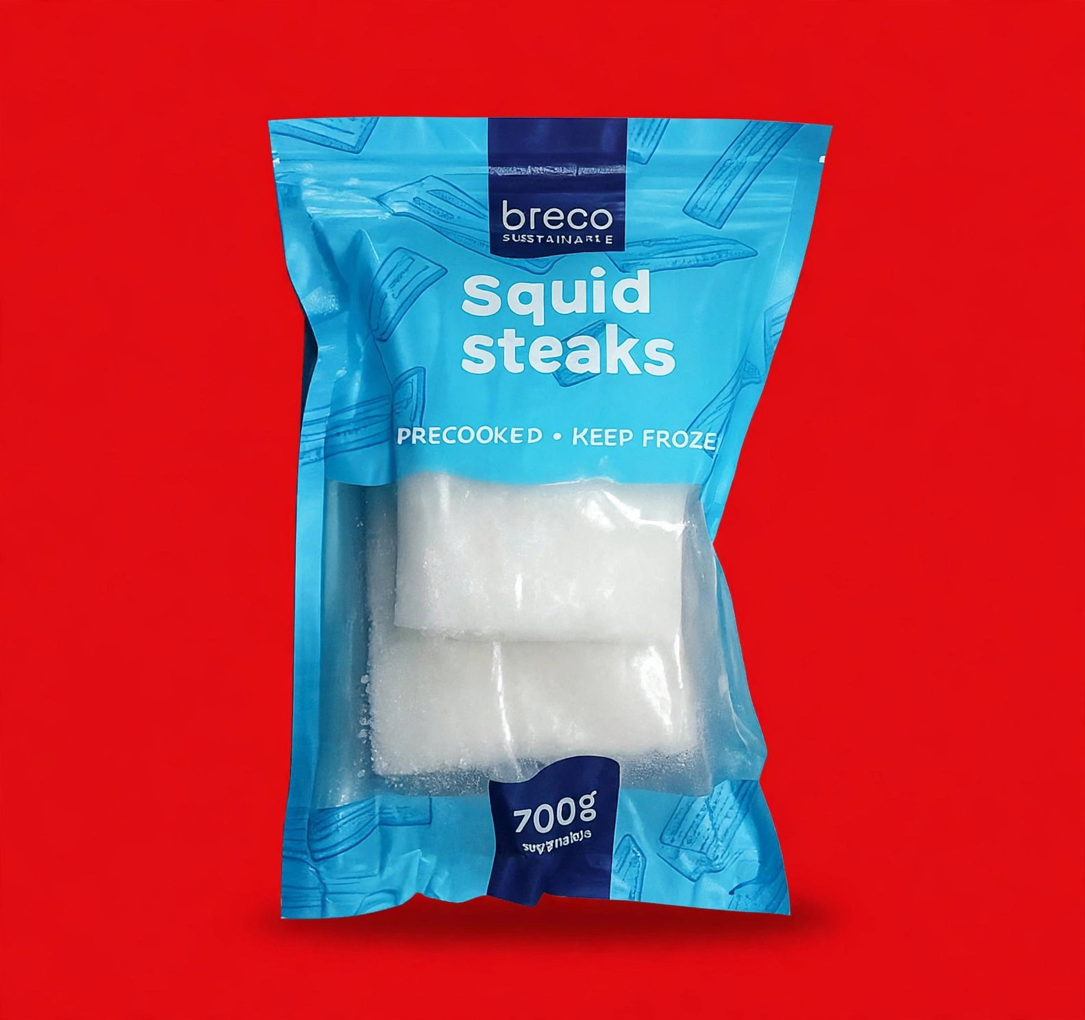 SEAFOOD CALAMARI STEAKS FRZ 700G UNIT 700G <<< Econo foods >>>
