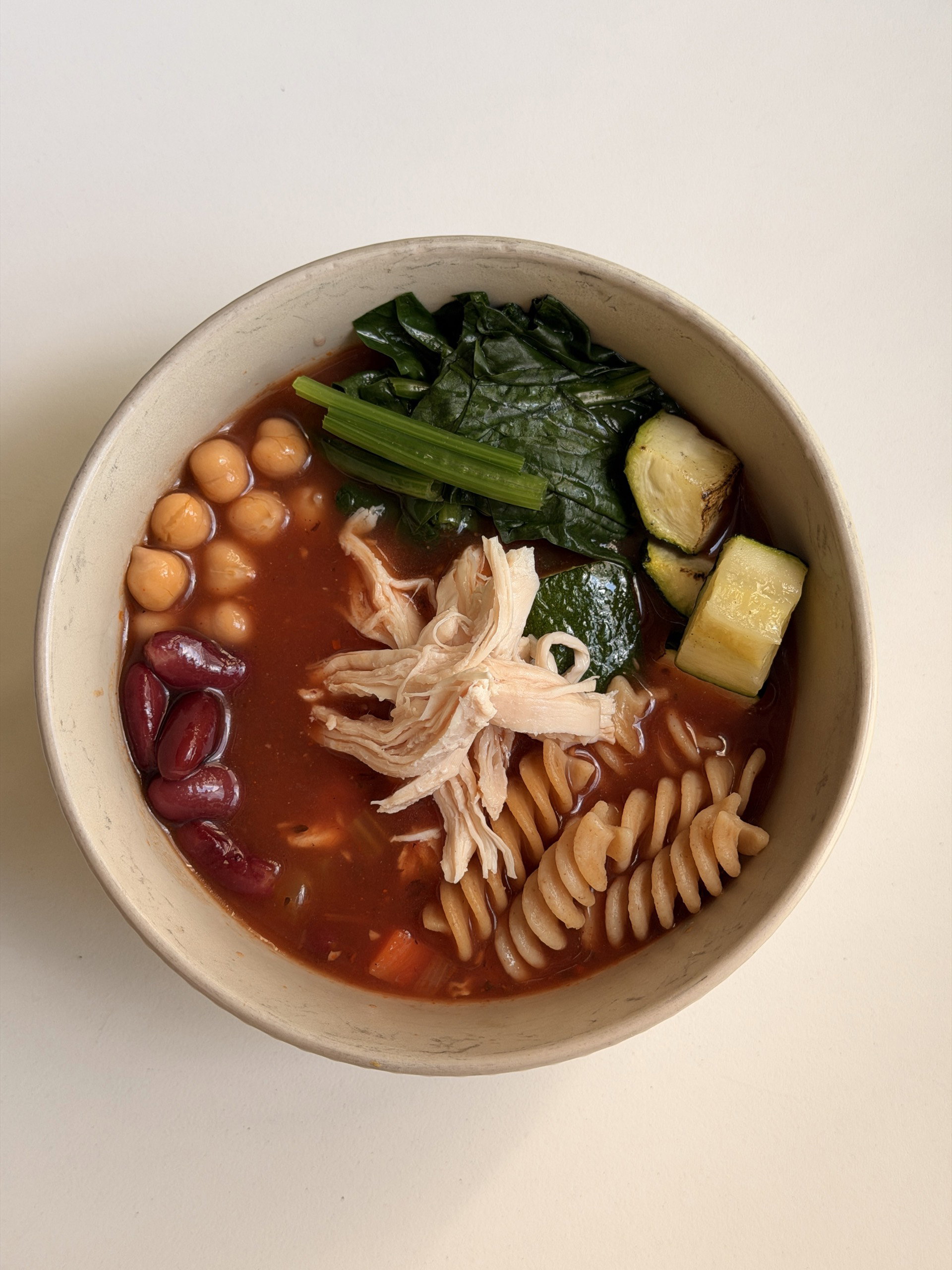 Shredded Chicken Minestrone (Frozen)_0
