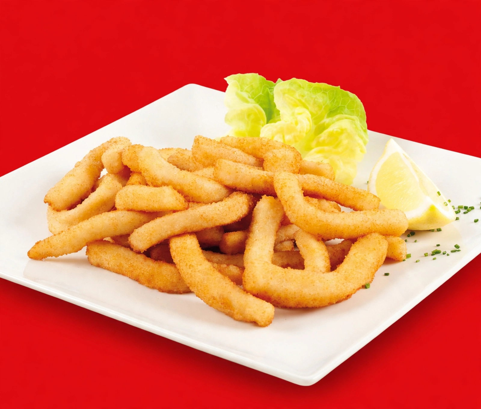 CALAMARI CRUMBED STRIPS 1KG <<< Econo foods >>>